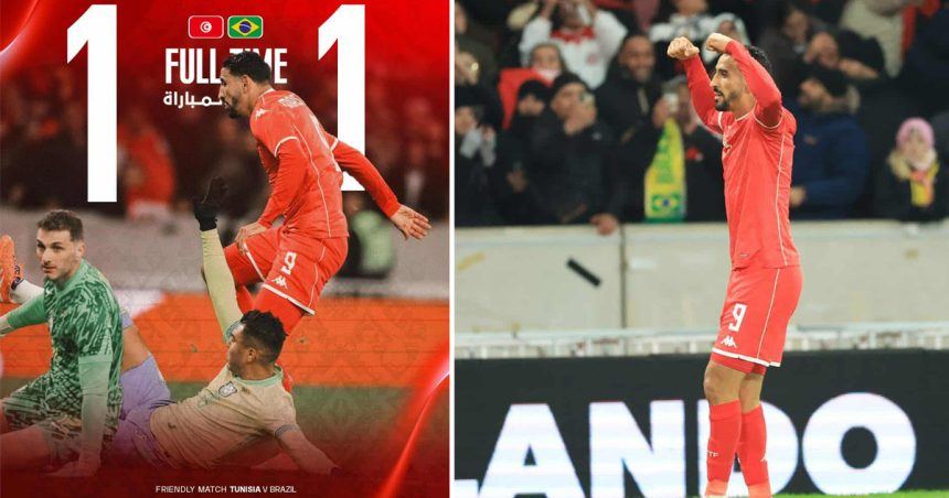 Tunisie-Brésil | Les Aigles de Carthage arrachent un nul historique ! (Photos)