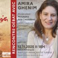 Rencontre Kteb Tounsi avec Amira Ghenim autour de son nouvel ouvrage