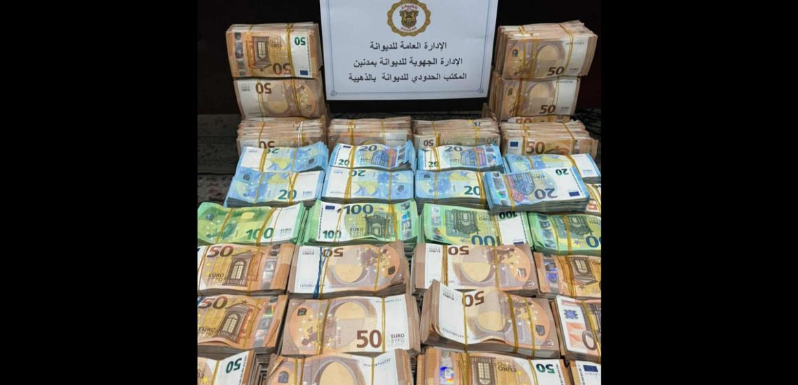 Devises euros Douane | Saisie de 3 MDT en devises à la frontière tuniso-libyenne