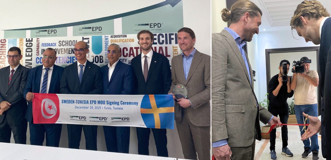 Ambassade de Suède | EPD s’implante en Tunisie : Un grand pas pour l’industrie durable