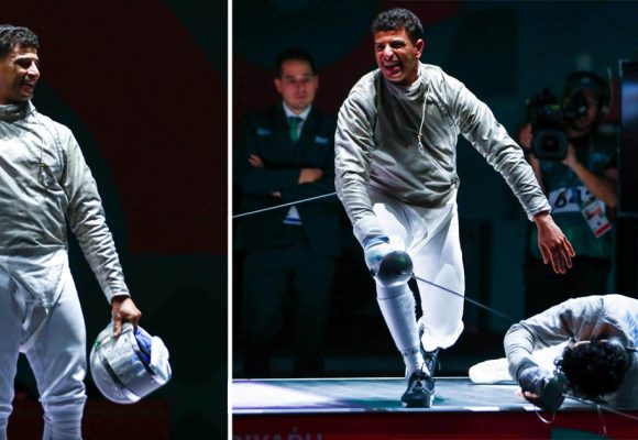 Le champion tunisien Fares Ferjani décroche l’or à Riyad