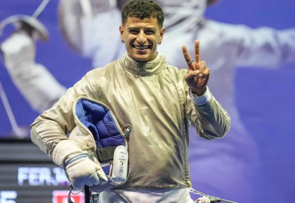 Fares Ferjani en argent à la Coupe du monde de sabre à Alger