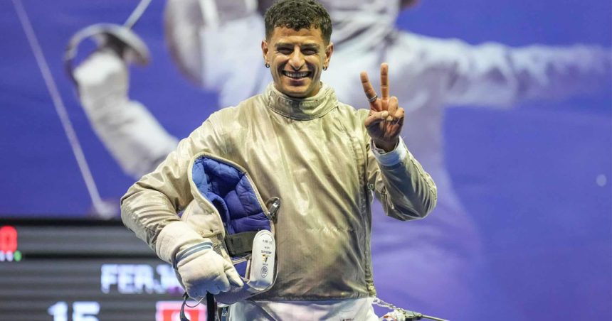 Fares Ferjani en argent à la Coupe du monde de sabre à Alger