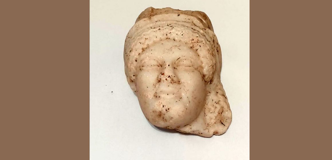 Masque-phenicien-Carthage Archéologie | Découverte d’un masque phénicien à Carthage