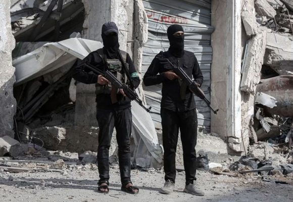 Police-du-Hamas-Gaza Le Hamas connaît un regain de popularité à Gaza