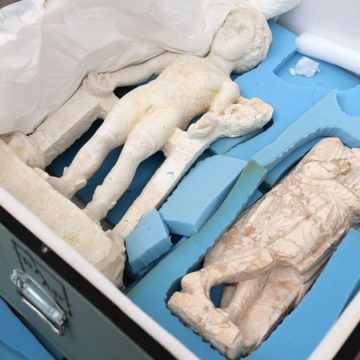 Statuettes-Zama-Regia Retour en Tunisie de 30 pièces archéologiques restaurés à Rome