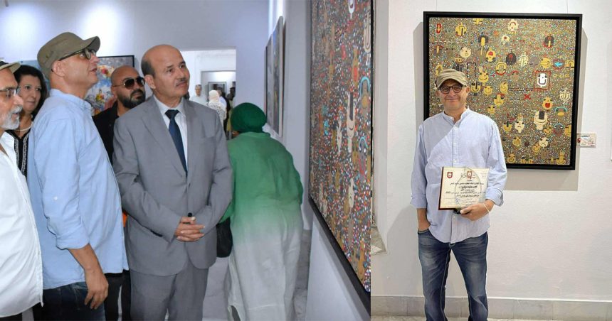 Walid Zouari Grand prix des arts plastiques de la ville de Tunis pour Walid Zouari