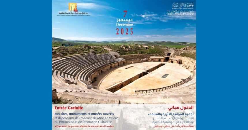 AMVPPC Tunisie | Entrée gratuite aux sites et musées ce dimanche
