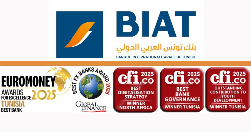Biat-Distinctions-2025 Cinq prestigieuses distinctions internationales pour la Biat en 2025