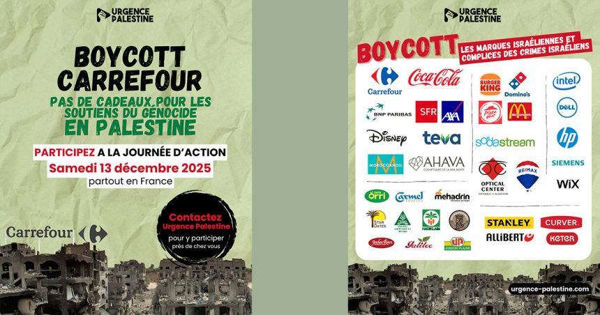 Boycott-Carrefour Samedi, journée d’action Boycott Carrefour