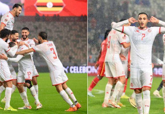 CAN 2025 | En photos, victoire de la Tunisie contre l&rsquo;Ouganda (3-1)