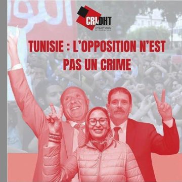 CRLDHT-Rassemblement-Paris Rassemblement à Paris pour la défense des libertés en Tunisie