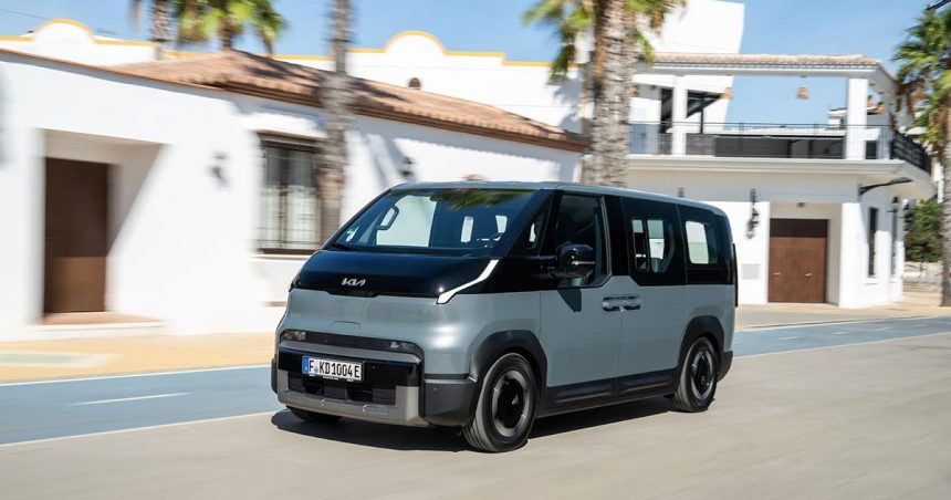 Kia PV5 Passenger élu «Family Car of the Year 2026»