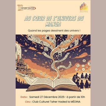 Manga | Quand les pages dessinent des univers au Club Taher Haddad