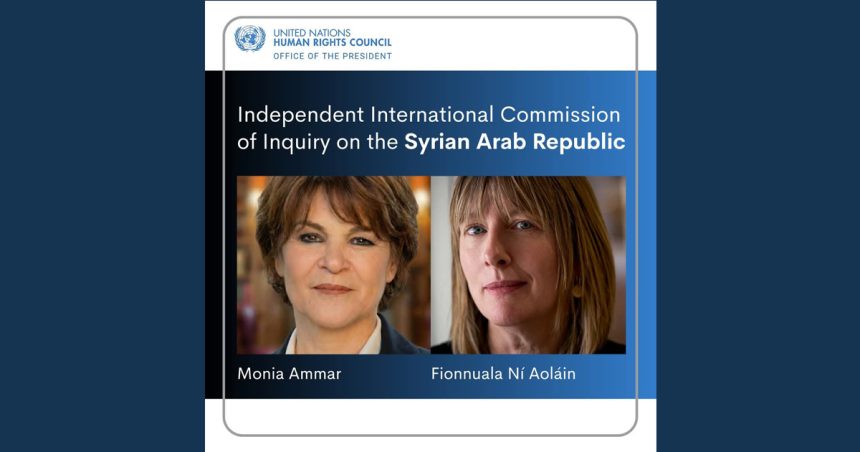 Monia Ammar La juge tunisienne Monia Ammar à la Commission d’enquête de l’ONU sur la Syrie