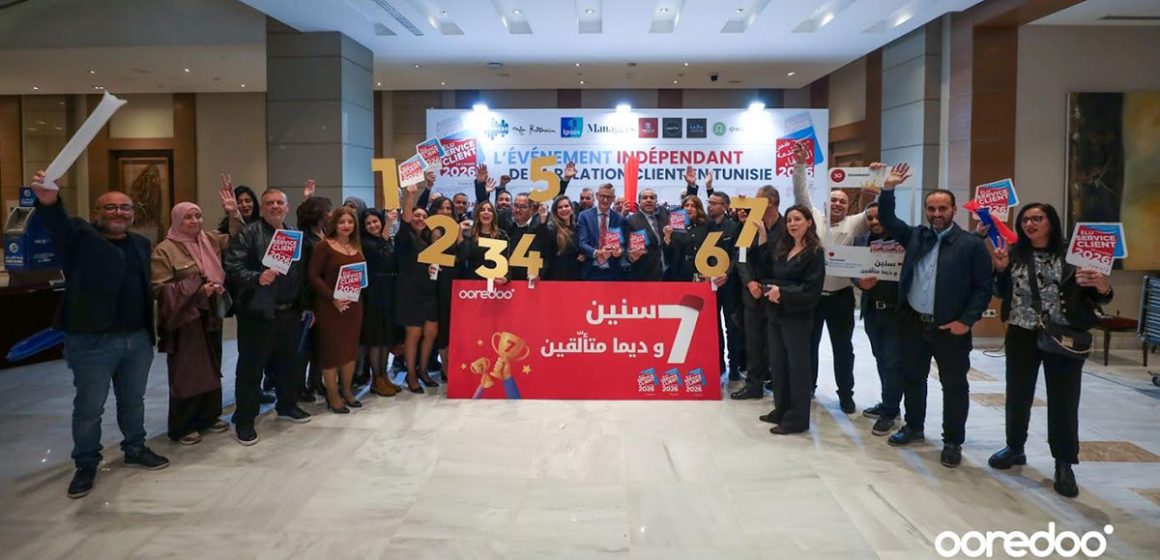 Pour la 7ᵉ fois consécutive | Ooredoo élue ‘Service Client de l’Année 2026’