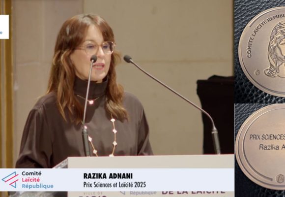 France | Razika Adnani distinguée par le prix Sciences et Laïcité