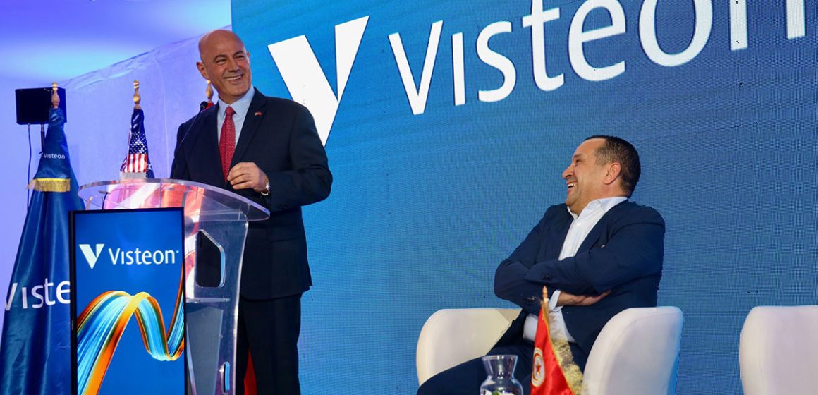Visteon-Bill-Bazzi Visteon inaugure son nouveau centre technique à Tunis