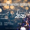 Carthage symphony orchestra | Le programme du concert du Nouvel An dévoilé