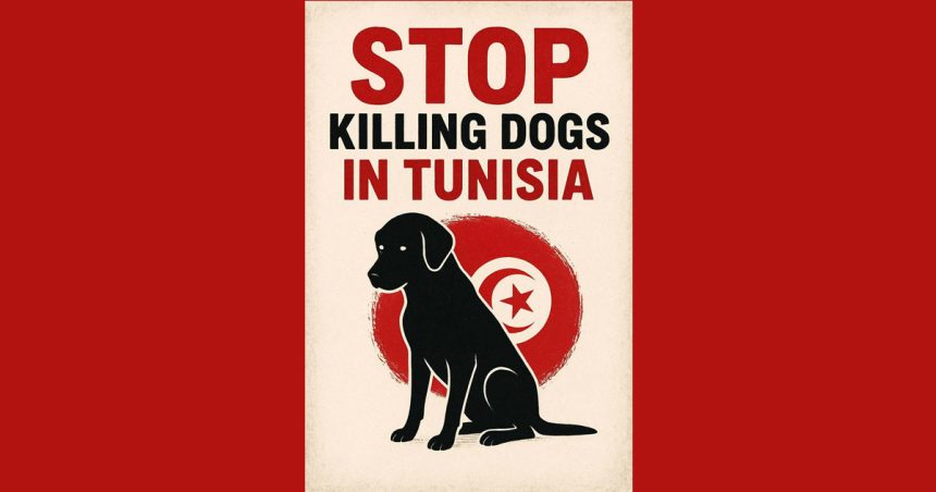 stop battage Cause animale | Manifestation au Bardo contre l’abattage des chiens errants