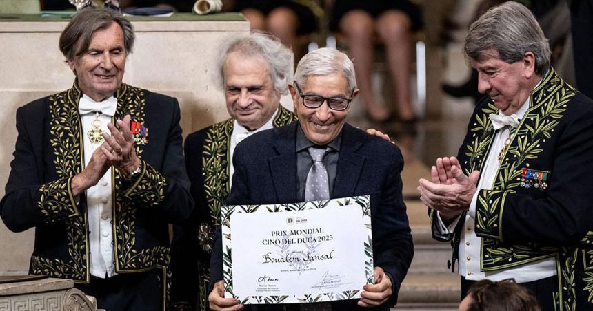 Boualem Sansal élu à l’Académie française
