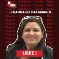 « Chadha Haj Mbarek est libre : Une victoire, mais le combat continue » (CRLDHT)