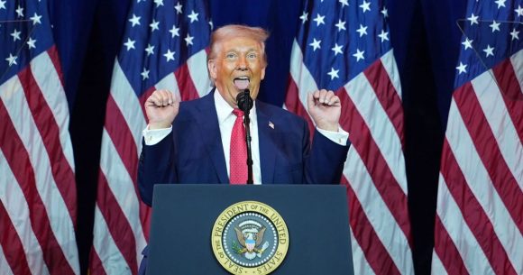 Donald-Trump-raille-les-transgenre Trump comme alibi | Quand la fiction remplace l’information