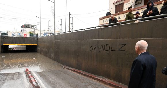 Inondations-Kais-Saied-constate-les-dégats-janvier-2026 Les Tunisiens face aux aléas du climat | Des plans et des stratégies
