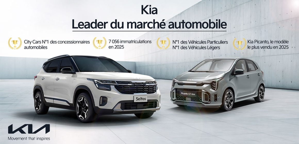 City Cars | Kia leader du marché automobile en Tunisie en 2025
