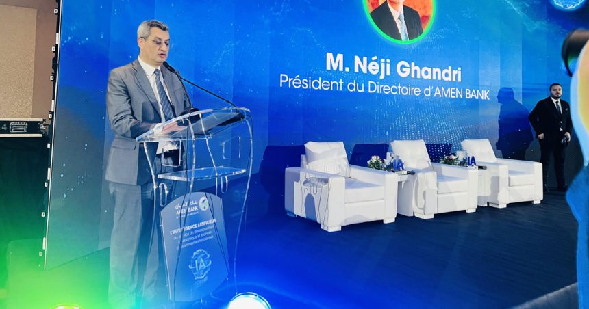 Neji-Ghandri-Amen-Bank- Amen Bank met l’IA au cœur de la transformation des entreprises