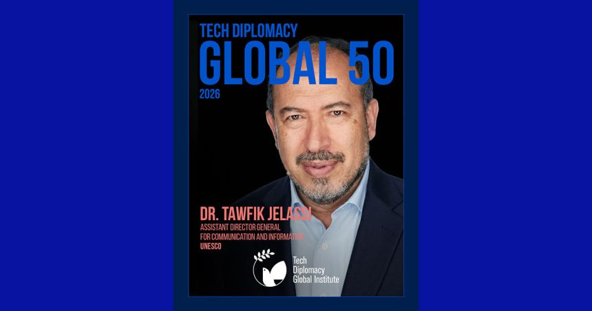 Tawfik-Jelssi Le Tunisien Tawfik Jelassi parmi les 50 personnalités influentes du secteur technologique mondial