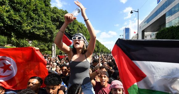 Tunisiens-pour-la-Palestine Les manuels scolaires tunisiens sont-ils imprégnés de rhétorique antisémite ?