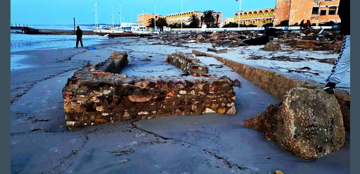 Tunisie | Des vestiges antiques révélés par l’érosion marine  