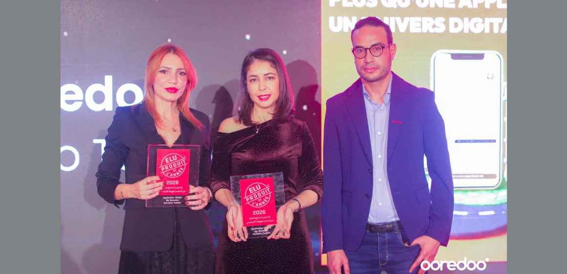 L’application My Ooredoo élue “Produit de l’Année Tunisie 2026”