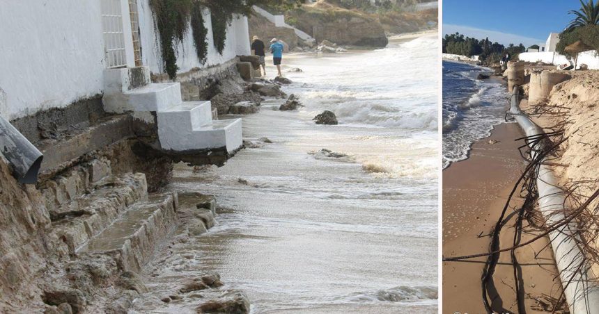 Plage-Yasmina-Hammamet-Pollution Pollution du littoral | Urgence environnementale à Hammamet