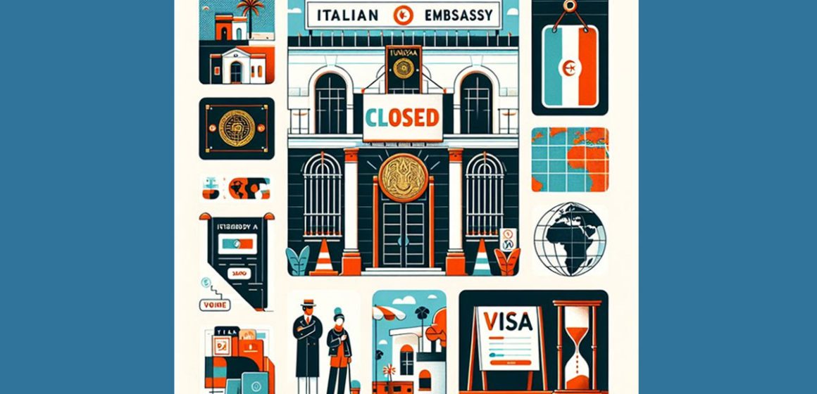 L’Italie interrompt son service des visas à Tunis du 12 au 18 février