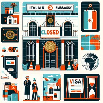 L’Italie interrompt son service des visas à Tunis du 12 au 18 février