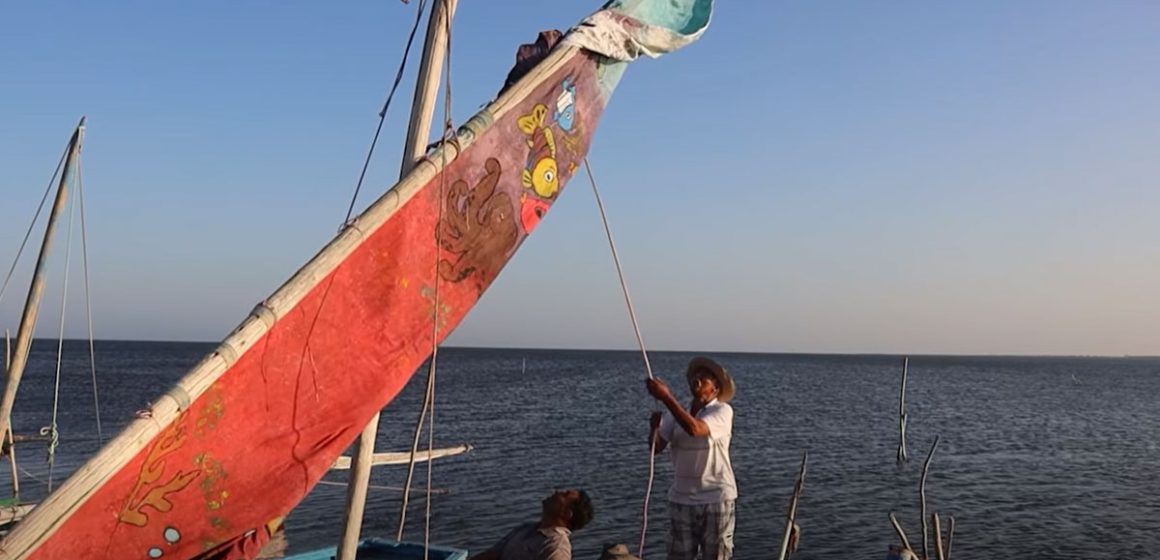 Voile-Pecheur-2 Tunisie | Déchets textiles transformés en voiles de bateaux