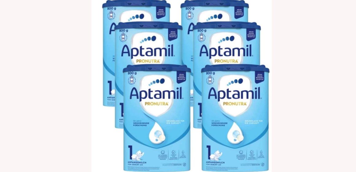 Des lots de lait infantile Aptamil retirés du marché tunisien
