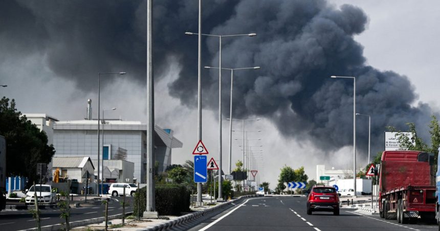 Doha-Missile-iranien L’Iran continue de cibler des bases US dans les pays du Golfe