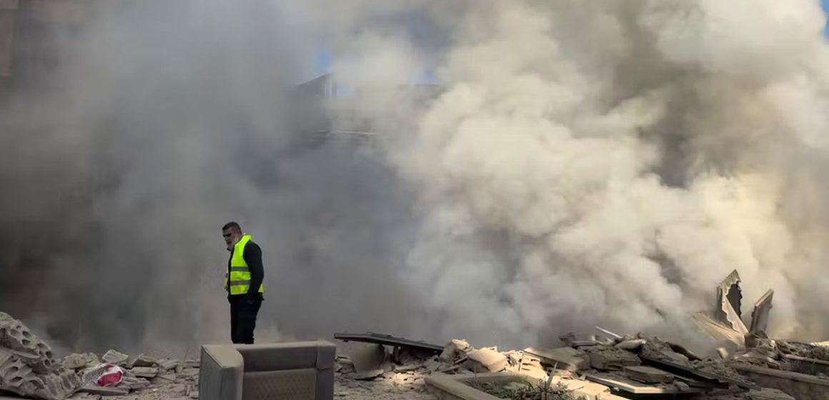 Frappe-israelienne-Nord-de-Beyrouth 4e jour de guerre au Moyen-Orient