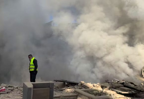 Frappe-israelienne-Nord-de-Beyrouth 4e jour de guerre au Moyen-Orient