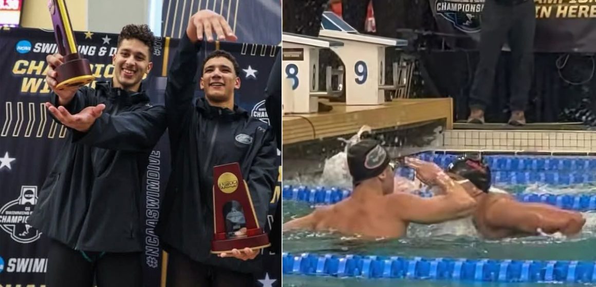 Hafnaoui et Jaouadi NCAA | Doublé historique pour les champions tunisiens Hafnaoui et Jaouadi