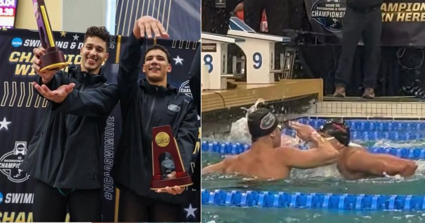 Hafnaoui et Jaouadi NCAA | Doublé historique pour les champions tunisiens Hafnaoui et Jaouadi