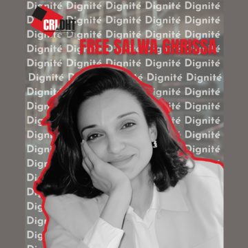 Tunisie | Solidarité avec Saloua Ghrissa (CRLDHT)