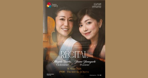 Tunisie-Japon | Tomoko Mayeda et Yuumi Yamaguchi sur la scène de l&rsquo;Opéra de Tunis