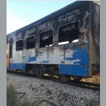 Kalaâ Seghira | Un train incendié après un accident mortel