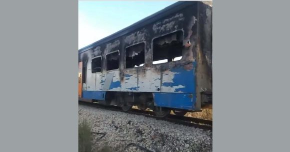 Kalaâ Seghira | Un train incendié après un accident mortel