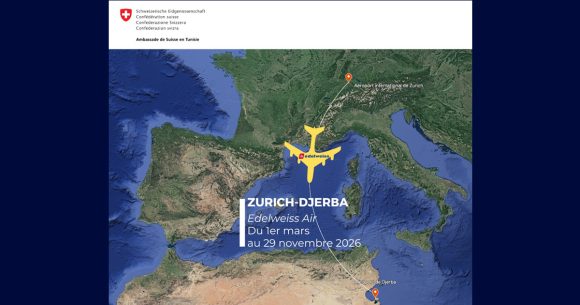 Zurich-Djerba Tunisie-Suisse | Nouvelle ligne directe Zurich-Djerba
