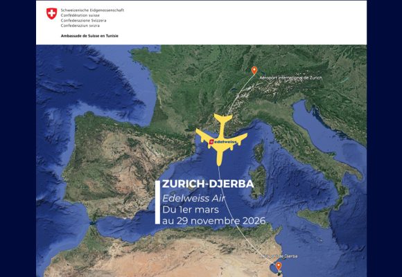 Tunisie-Suisse | Nouvelle ligne directe Zurich-Djerba